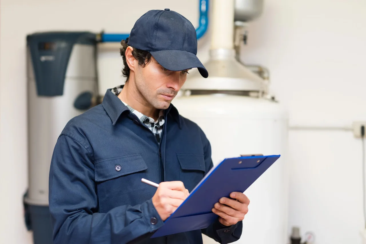 Inspection d'un regard de canalisation avant curage